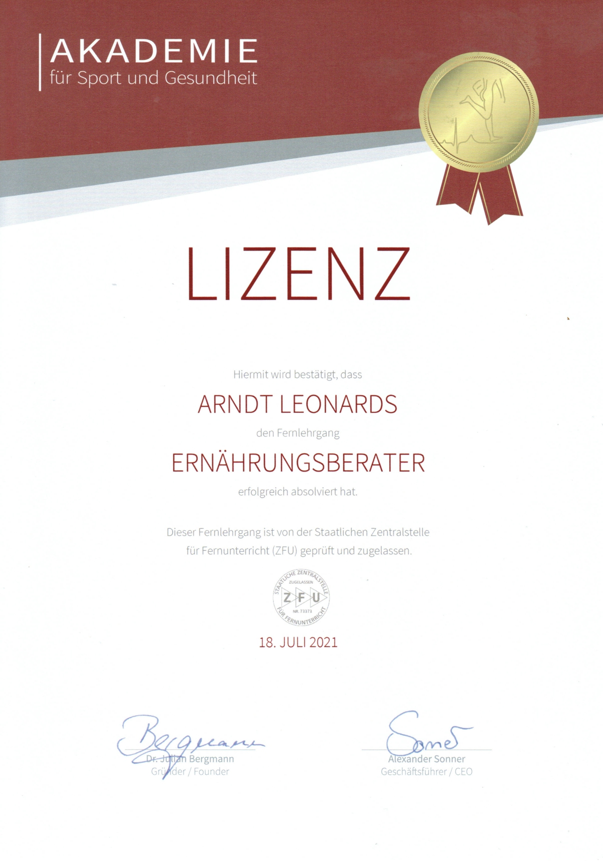 Ernährungsberater Düren Arndt Leonards Lizenz Ganzheitliche Ernährungstherapie Praxis Arzt Praxis Heilpraktiker Ernährungsberater Düren Arndt Leonards Lizenz Ganzheitliche Ernährungstherapie Praxis Arzt Praxis Heilpraktiker